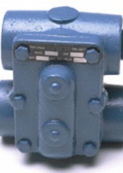 Steam Trap: Cast Iron, 2 in FNPT, 10,900 lb/hr, 15 psi Max., 450°F Max., H Pattern (MPN FTN-C1H9A). Key specifications — Brand: NICHOLSON; Installation Orientation: Horizontal; Float Material: Cast Iron; Manufacturer Series: FTN.