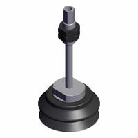 SMC Vacuum Pad: Bellows, M18 X 1.5, 80 mm Pad Dia, NBR, Black, 50, 179 mm Pad Ht, ZPT (MPN ZPT80HBNJ50-B01-A18). Key specifications — attr1019101: ZPT80HBNJ50-B01-A18; attr1019103: SMC; attr1019107: 50.