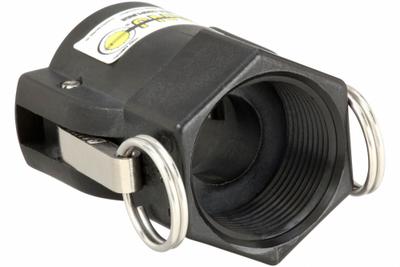 BANJO Cam and Groove Coupling: 1 in Coupling Size, 1 1/4 in Hose Fitting Size - Type D Polypropylene Cam & Groove Fittings