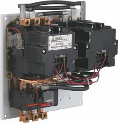SQUARE D NEMA Magnetic Motor Starter: Reversing, 3 Poles, NEMA Size 4, 135 A, 120V AC Coil (MPN 8736SFO3V02H30S). Key specifications — Brand: SQUARE D; Coil Voltage: 120V AC; Phase: Three; Operator: None; Terminal Connection Type: Screw Clamp Terminals; Includes Pilot Light: No; Operator Controls: None; Auxiliary Contacts Included: No Auxiliary Contacts Included.