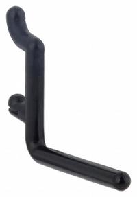 FUNCTIONAIRE Single Rod Pegboard Hook: 1/4 in Peg Hole, For 1 in Pegboard Hole Spacing, Black, 25 PK (MPN 25-FH3-4). Key specifications — Color: Black; For Tool Type: Wrenches; Locking System: Snap-On; Mounting Type: Surface; Material: Thermoplastic; Accessory Type: Straight-End Single Hook; Brand: FUNCTIONAIRE.