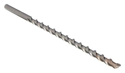 DEWALT Hammer Drill: 3/4 in Drill Bit Size, 7 in Max Drilling Dp, 12 in Overall Lg - 3-Flat Shank Masonry Drill Bits for Rotary Drills