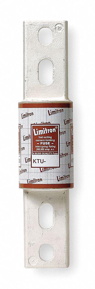 BUSSMANN Fuse: Class L, KTU Series, Bolt-On Body, Fast-Acting, 1.2 kA, 600 V AC - Fast-Acting Bolt-On Fuses