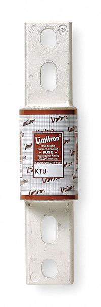 BUSSMANN Fuse: Class L, KTU Series, Bolt-On Body, Fast-Acting, 1.2 kA, 600 V AC, 340 V DC (MPN KTU-1200). Key specifications — attr211201: BUSSMANN; attr1287282: KTU.
