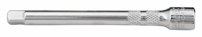 PROTO Socket Extension: 1/4 in Input Drive Size, 1/4 in Output Drive Size, 4 in Overall Lg - 1/4" Drive Hand Socket Extensions