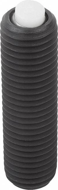 KIPP Fully-Threaded Gripper w/Flat Pad: Acetal Insert, M24, 40 mm Thread Lg, 12 mm Pad Top Dia (MPN K0291.724X040). Key specifications — Brand: KIPP.
