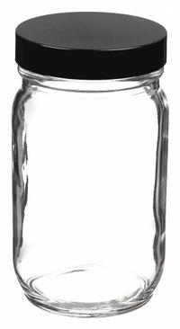 APPROVED VENDOR Sampling Bottle: 120 mL, 48-400, Colorless, 24 Bottles, 51 mm Body Dia (MPN GLC-01750). Key specifications — Brand: APPROVED VENDOR; Graduated: No; Pre-Cleaned: None; Body Color: Colorless; Screw Closure Size: 48-400.