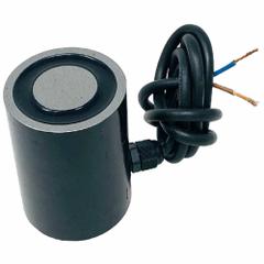 MAG-MATE Electromagnetic Lift: Continuous Duty, Round Magnet, 350 lb Max Load Capacity, 24 V DC Volt (MPN ER2-403). Key specifications — Brand: MAG-MATE; Duty Type: Continuous Duty; Includes Lifting Eye: Lifting Eye Not Included.