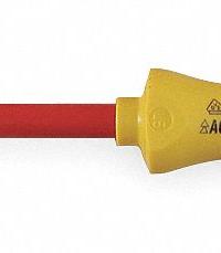 WIHA Solid Round Shank Nut Driver: Straight, SAE, Without Magnetized Tip, Std, 5/16 in Tip Size (MPN 32267). Key specifications — attr1214485: Round; attr1214505: WIHA.