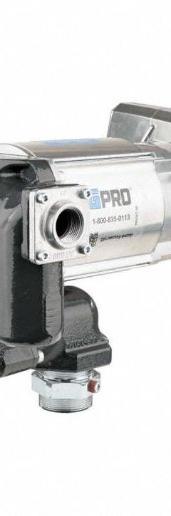 GPI Electric Drum Pump: 35 gpm Max. Flow Rate, 120/240 V AC, 1 hp HP, Pump with Hose & Nozzle, Auto (MPN 172000-01). Key specifications — Housing Material: Aluminum/Cast Iron; Brand: GPI; Rated Voltage: 120/240 V AC; Nozzle Type: Automatic.