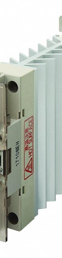 OMRON Contactors - Solid State: DIN-Rail Mounted, Phototriac, DC Output (MPN G3PE-525B-3N DC12-24). Key specifications — Brand: OMRON; Current Type: DC; Electrical Connection: Screw; Input Current: 10 mA; Input Voltage: 9.6 to 30V DC; Mounting Style: DIN Track; Output Voltage: 180 to 528V AC; Voltage/Current Type: DC Output.