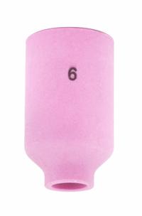 LINCOLN ELECTRIC Nozzle: Alumina, No. 6, Std, 54N16 (MPN KP4758-6). Key specifications — Reference Number: 54N16; Brand: LINCOLN ELECTRIC.