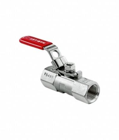 HAM-LET Manual Two-Way Ball Valve: 3/4 in - Straight-Body Stainless Steel Ball Valves