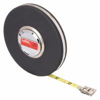 CRESCENT LUFKIN Long Tape Measure: Manual, HW226ME, Metric/SAE, 100 ft / 30 m, 1/8 in, Plastic. Key specifications — attr939846: HW226ME; attr939849: Steel; attr939859: Nonmagnetic Single Hook; attr939850: Double-Sided; attr939855: 1/8 in; attr944023: Ring End; attr940484: CRESCENT LUFKIN; attr985224: Plastic.
