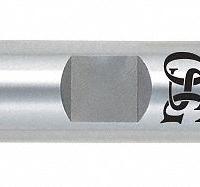 OSG Square End Mill: Cobalt, Double End, 3 Flute, 1" Mill Dia, 1-7/8" LOC, 6-3/8" OAL (MPN 5325100)