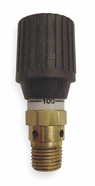 CONTROL DEVICES Pressure Relief Valve: Pressure, 100 psi Preset Limit - Pressure & Vacuum Relief Valves for Regenerative Blowers