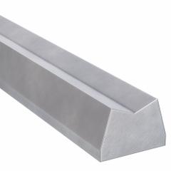 THOMSON Linear Shaft Support Rail: 1 in Shaft Dia, 24 in Lg, Black Oxide, Steel (MPN LSR16L24). Key specifications — attr111735: THOMSON; attr111741: Black Oxide.