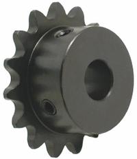 TRITAN Roller Chain Sprocket: 35, For 3/8 in Chain Pitch, 1/2 in Bore Dia, 19 Teeth, Steel (MPN 35BS19H X 1/2). Key specifications — Brand: TRITAN.