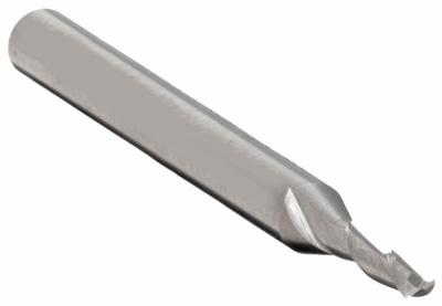 CLEVELAND Square End Mill: Carbide, 2 Flute, 5/64" Mill Dia, 1/4" LOC, 1-1/2" OAL (MPN C61005) - Carbide Square End Mills for Aluminum