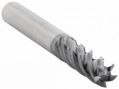 WIDIA HANITA Square End Mill: Carbide, AlTiN Coated, 5 Flute, 5/16" Mill Dia, 3/4" LOC, 2-1/2" OAL (MPN TM5V0S08003S)