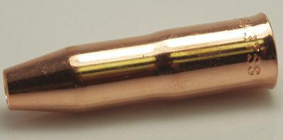 AMERICAN TORCH TIP Nozzle: 5/8 in Bore Dia, Bottleneck, 1/8 in Recess, 24A-62SS, 24A - 24 Series Nozzles