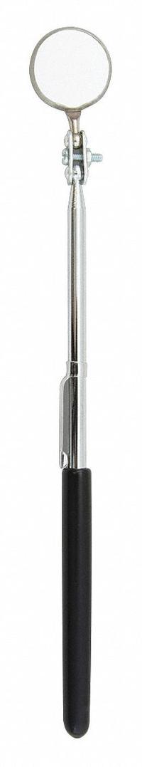 ULLMAN Inspection Mirror: 7/8 in Dia Mirror Size, Mirr. Mat. Glass, Mirr. Shp. Round (MPN A-2). Key specifications — attr1004918: ULLMAN; attr1004923: Vinyl.