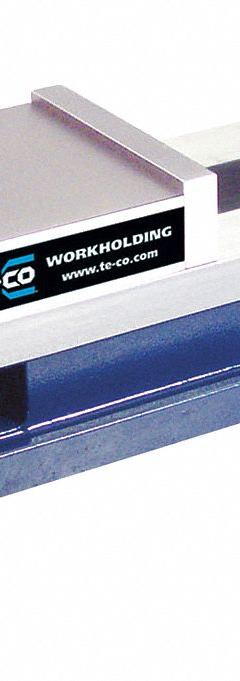 TE-CO SINGLE-STATION VISE: 4 in Jaw Face Wd, 6 in Max Jaw Opening, 1 3/8 in Throat Dp, Smooth Face (MPN PWS-4600). Key specifications — attr1030482: TE-CO.
