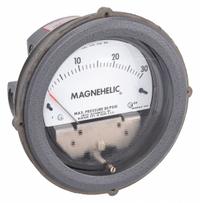 DWYER Differential Pressure Gauge: Back/Single-Side, 1/8 in NPT Female, 2000, 4 in Dial, IP67, IP67 (MPN 2230). Key specifications — Sensor Type: Diaphragm; Series: 2000; Housing Material: Die Cast Aluminum; Certificate of Calibration: Not Included.