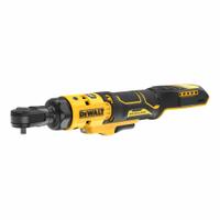 DEWALT Ratchet: 45 ft-lb Fastening Torque, 45 ft-lb Torque - Max, 250 RPM No Load Speed, Brushless (MPN DCF514B). Key specifications — attr1170872: Brushless.
