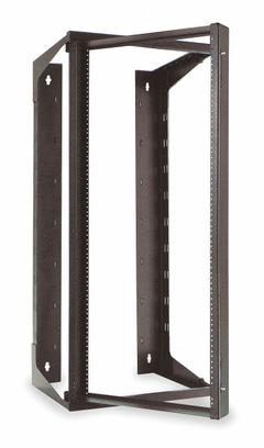 HUBBELL PREMISE WIRING Swing Frame: 25 Rack Units, Wall Mount, 48 in x 20 3/4 in x 18 in, Steel (MPN HPWWMR48). Key specifications — Brand: HUBBELL PREMISE WIRING; Material: Steel; Features_Broad: 4-Post.