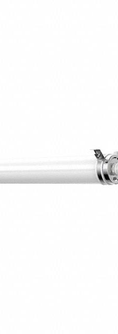 Surface Mount Fixture: 6,800 lm, 5000K, 50 W, 120/277V AC, Polycarbonate, 4 1/2 ft Lg, 2 1/2 in Wd (MPN FXLDTF50PC5K). Key specifications — Voltage: 120/277V AC; NEMA Enclosure Rating: 4X; Housing Material: Polycarbonate; Color Temperature: 5000K; Brand: IRONCLAD; Emergency Battery Backup: No.