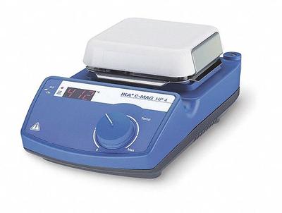 IKA Hot Plate: US Std Plug Type, 1 Positions, 4 in Plate Wd, 4 in Plate Lg - Single-Position Hot Plates