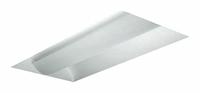COLUMBIA LIGHTING Recessed Troffer: 2 ft Lg, 2 ft Wd, 3,395 lm, 3500K, 39.8 W, 120 to 277V AC (MPN LSTE22-35MLG-MPO-EDU). Key specifications — attr1261884: 120 to 277V AC; attr1261878: COLUMBIA LIGHTING; attr1261883: U-Bend T8; attr1261870: 3500K; attr1261880: Yes.