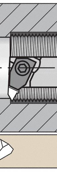 WIDIA Indexable Thread Turning Tool Holder (MPN 3632121)