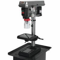 JET Bench Drill Press: Belt, Fixed Speed, 200 RPM – 3,630 RPM, 15 in Swing, 115/230V AC, 9/4.5 A (MPN 354401). Key specifications — attr23071: 3/4 hp; attr73380: 7-1/2 in; attr23073: JET.