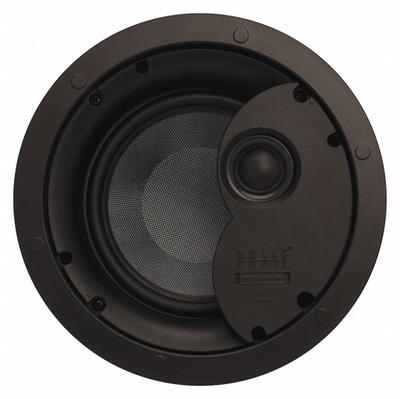 PHASETECH Speaker: Passive, 2-Way, 8 ohm Impedance, 7 3/4 in Overall Wd, 9 1/4 in Overall Ht - Ceiling-Mount Speakers