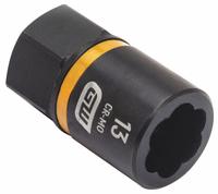 GEARWRENCH Bolt Extractor: 13 mm Socket Size, 7-Point, Std, Black Oxide, Not Tether Capable (MPN 84766). Key specifications — attr1204113: Standard; attr1204115: GEARWRENCH; attr1204121: 13 mm; attr1204116: Not Tether Capable; attr1204118: Black Oxide.