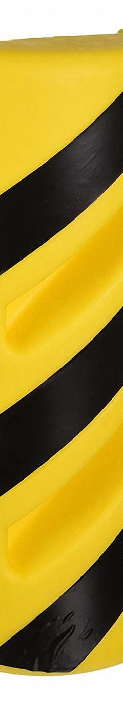 ULTRATECH Pallet Rack Guard: Magnet, On Upright, 3 1/4 in x 15 1/2 in, Polyethylene, Black (MPN 2374). Key specifications — Brand: ULTRATECH; Mounting Location: On Upright; Color: Black; Material: Polyethylene.