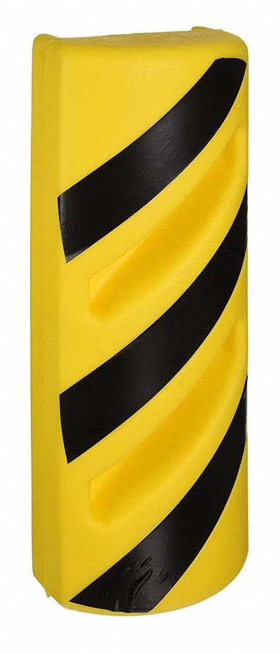 ULTRATECH Pallet Rack Guard: Magnet, On Upright, 3 1/4 in x 15 1/2 in, Polyethylene - Magnet-Mount Plastic Pallet Rack Post Protectors
