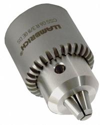LLAMBRICH Drill Chuck: 3/8"-24, 1/64 in to 19/64 in Capacity, K1M Key, SS, Ball Bearing (MPN CSS-06 R-3/8 GE DS). Key specifications — attr1030288: LLAMBRICH USA; attr1030284: CSS-06 R-3/8 GE DS.