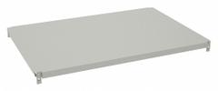 TENNSCO Shelf: 36 in x 24 in, 950 lb Load Capacity, Steel, 18 ga Decking, Light Gray, Shelf (MPN HDSL-3624). Key specifications — attr7875: Steel; attr7906: Shelf; attr17410: Zinc Plated; attr17412: Single Straight; attr17414: Light Gray; attr17415: Steel; attr37831: TENNSCO; attr37833: Zinc Plated.