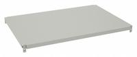 TENNSCO Shelf: 36 in x 24 in, 950 lb Load Capacity, Steel, 18 ga Decking, Light Gray, Shelf (MPN HDSL-3624). Key specifications — attr7875: Steel; attr7906: Shelf; attr17410: Zinc Plated; attr17412: Single Straight; attr17414: Light Gray; attr17415: Steel; attr37831: TENNSCO; attr37833: Zinc Plated.