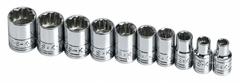 SK PROFESSIONAL TOOLS Socket Set: 1/4 in Drive, 10 Piece, 12-Point, Metric, 5 mm to 14 mm (MPN 1340). Key specifications — attr1224269: 1/4 in; attr1204685: Not Tether Capable; attr1204650: 5 mm to 14 mm; attr1204673: Socket Bits Not Included; attr1204688: SK PROFESSIONAL TOOLS; attr1224230: Friction; attr1206170: Standard Sockets.