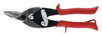 MIDWEST SNIPS Aviation Snip: Left/Straight, 9 3/4 in Overall Lg, 1 1/4 in Cutting Lg, Steel, Plastic (MPN MWT-6716L). Key specifications — attr308531: Plastic; attr308530: Steel; attr308532: Steel; attr308533: Yes; attr308535: Cold Rolled Steel; attr308541: 18 ga (Cold Rolled Steel); attr308546: Straight; attr324897: MIDWEST SNIPS.