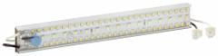 Exit Sign Retrofit Kit: White, Aluminum, Exit Signs, Direct Wire Bulb Base, 4.5 W Lamp Watt (MPN ZXE-5000-DB). Key specifications — LED Color: White; Bulb Base Style: Direct Wire; Brand: RADIONIC HI-TECH.
