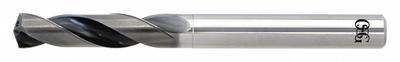 OSG A BRAND Screw Machine Drill Bit: 5 mm, WXL-Coated Carbide - Coolant-Through Solid Carbide Screw-Machine Length Drill Bits for Stainless Steel & Super Alloys