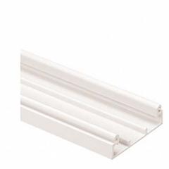 PANDUIT Raceway: T-45, 2 3/8 in Wd, 1 1/4 in Ht, 96 in Lg, Off White (MPN T45BIW8). Key specifications — attr3676: Raceway; attr3664: Off White; attr3675: PVC; attr3679: Screw On; attr42469: T-45.