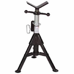 SUMNER V-Head Pipe Stand: V Head, 2,500 lb Max Load Capacity, Folding Leg, 24 in Pipe Size Range (MPN 4000). Key specifications — attr511105: 2.5 cm Square Tube Base Construction; attr511119: Folding; attr511107: Metal; attr473852: SUMNER.