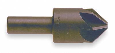 KEO Countersink: 120°, 6 Flute, 1/8 in Body Dia, 1/8 in Shank - Smooth-Finish Six-Flute Countersinks