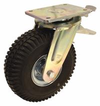 APPROVED VENDOR Plate Caster: Swivel, Steel, 11 13/16 in Wheel Dia., 4 in Wheel Wd, Hole, Rectangle (MPN LS-PS 310K-RA-RI4). Key specifications — Brand: APPROVED VENDOR; Swivel Raceway Type: Double Ball; Roll Up: Swivel with Total Lock.